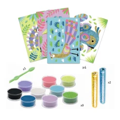 Sables colorés : Eblouissants oiseaux - Djeco