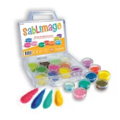 Sablimage Valisette recharge de 22 pots de sable - Sentosphère