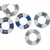 Sachet de 6 Confettis de table Bouées en bois 3,5cm - RueDeLaFete