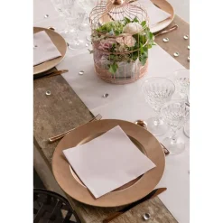 Sachet de 20 Grandes SERVIETTES Airlaid 40 x 40cm, Bleu Roy - RueDeLaFete