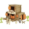 Saloon Far West en bois : 170 pièces - JeuJura