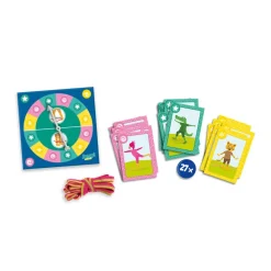 Sauts à l’élastique : Jump! Animals : défis avec des cartes - SES Creative