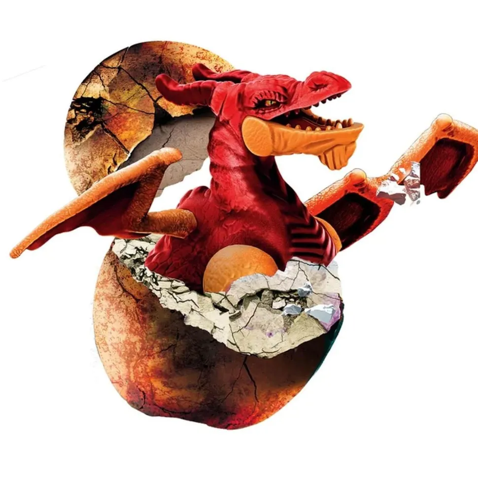 Science & Jeu :Oeuf légendaire : Dragon Rouge - Clementoni