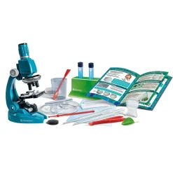 Science et jeu : Microscope et expériences - Clementoni