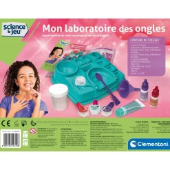 Science et jeu : Mon laboratoire des ongles - Clementoni