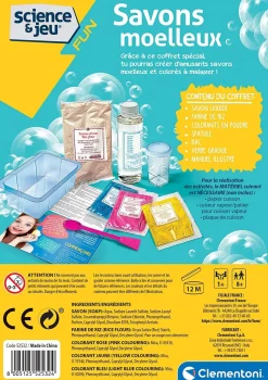 Science et jeu : Savons moelleux - Clementoni