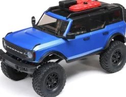 SCX24 2021 Ford Bronco 4WD Truck Brushed RTR 1:24 Bleu - Axial