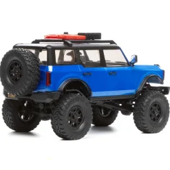 SCX24 2021 Ford Bronco 4WD Truck Brushed RTR 1:24 Bleu - Axial
