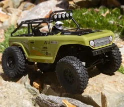 SCX24 Deadbolt 1/24th Scale Elec 4WD - RTR, Green - Axial