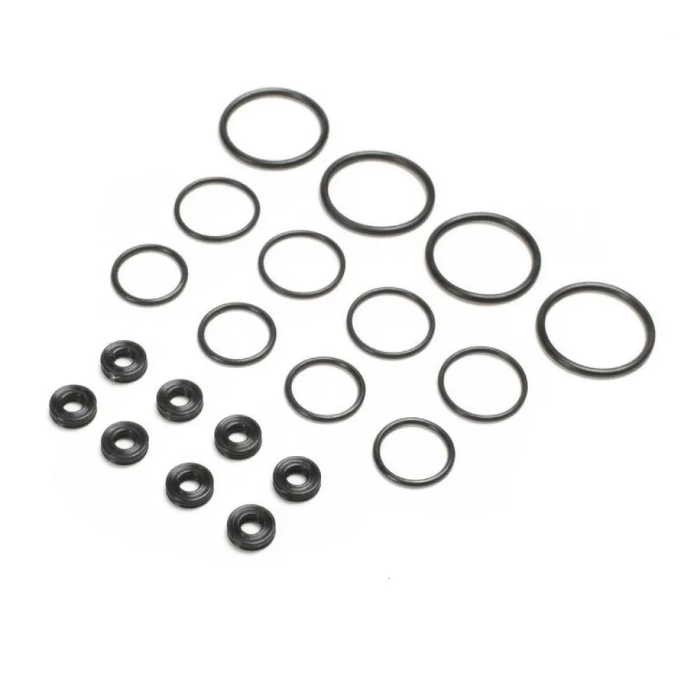 Seal Set, X-Rings, G3 V2 (4 shocks) - Losi - TLR