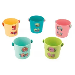 Seaux de Bain Mes Bébé Animaux - Janod