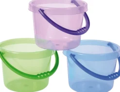 Seaux translucides, set de 6 - Eduplay