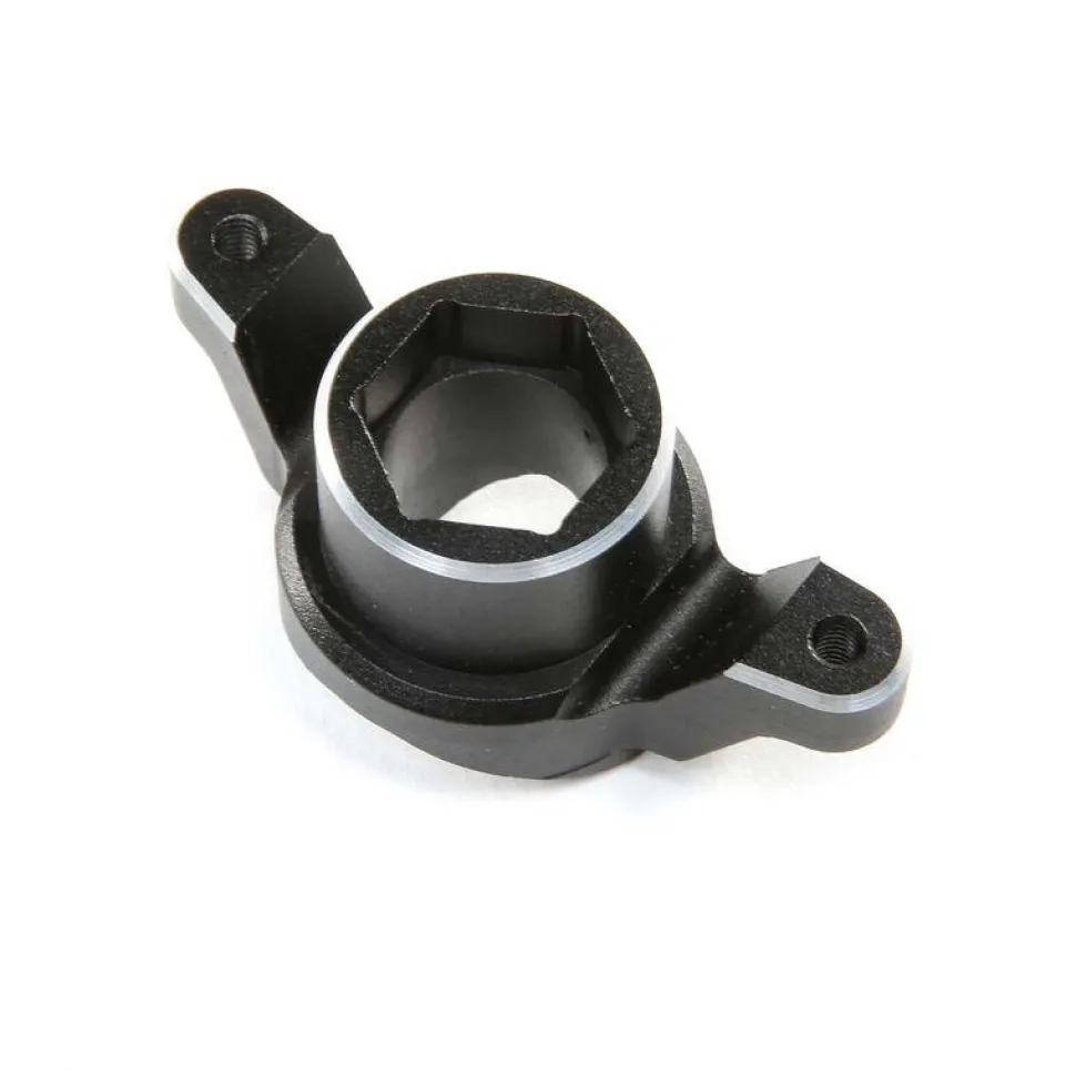 Servo Saver Top Aluminum Black: DBXL-E 2.0 - Losi - TLR