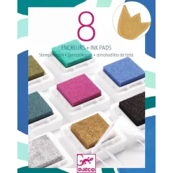 Set 8 encreurs et 1 nettoyeur : Chic - Djeco