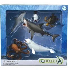 Set 6 figurines Animaux marins - Figurines Collecta