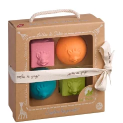 Set balles et cubes So'Pure : Sophie la girafe - Vulli