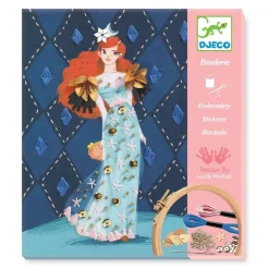 Set créatif : Broderie : Fashion cocktail - Djeco