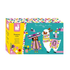 Set créatif pompons Lamas - Janod