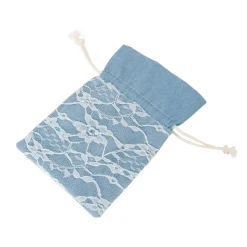 Set de 4 Bourses Dentelle & Jean clair - RueDeLaFete