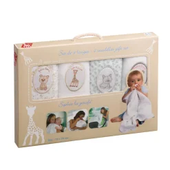 Set de 4 langes Sophie la girafe - Vulli
