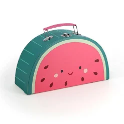 Set de 3 valisettes gigognes en carton : Les fruits gourmands - Vilac