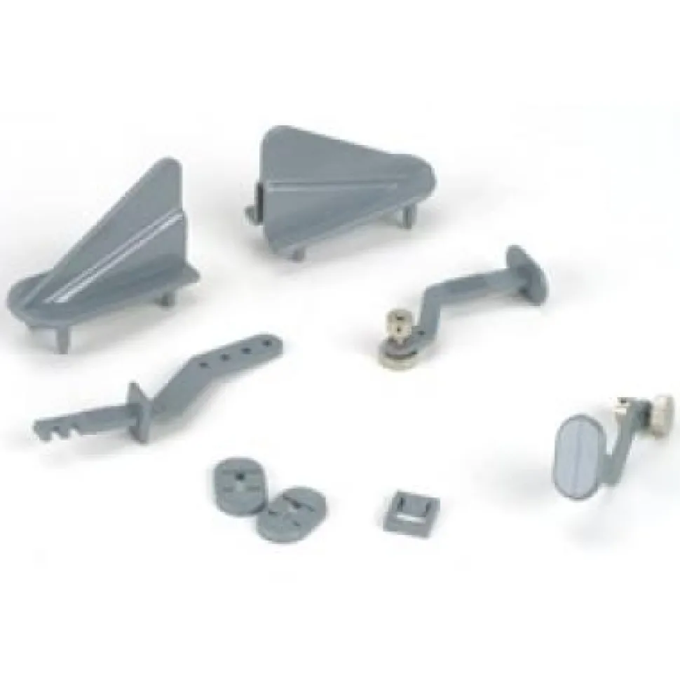 Set de guignols et chapes pour P-51D - Parkzone