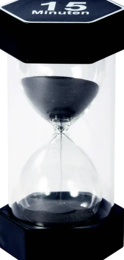 Set de méga sabliers 16 cm, 30 s, 1, 5, 10, 15 min, 5 pièces - Eduplay