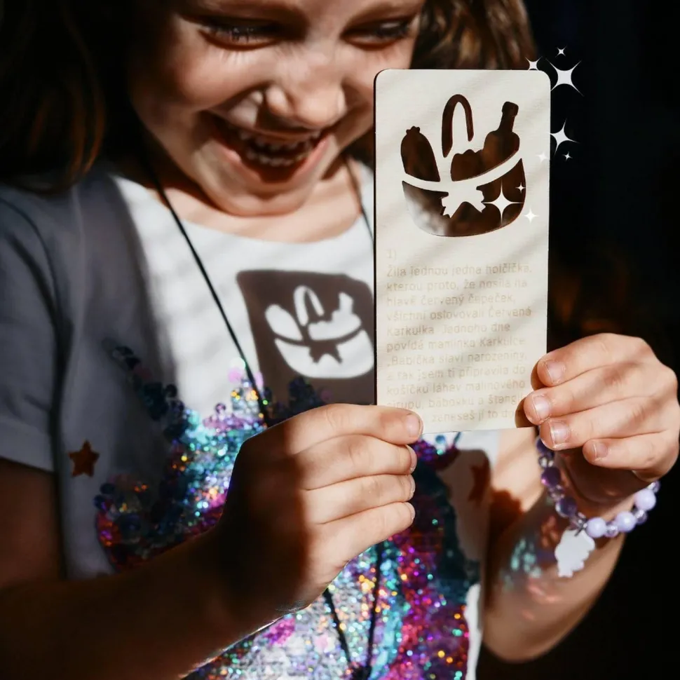 Set d'ombres chinoises du Petit Chaperon rouge - Eduplay