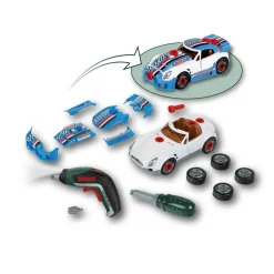 Set voiture tuning Bosch avec visseuse - Klein