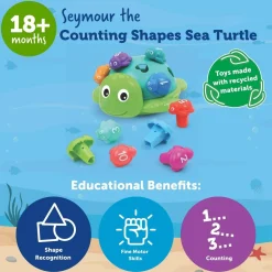 Seymour™ la tortue de mer qui compte les formes - Learning Resources