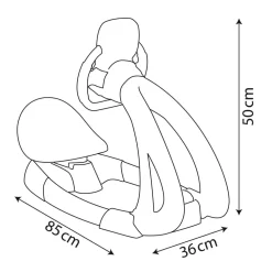 Simulateur de conduite : Spidey V8 Driver - Smoby
