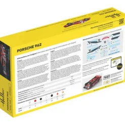 STARTER KIT : Maquette voiture : Porsche 962 in 1:43 - Heller