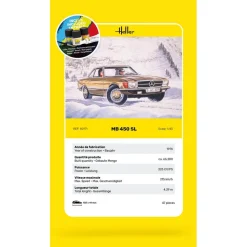 STARTER KIT MB 450SL 1:43 - Heller