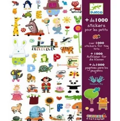 Stickers 1000 stickers pour petits - Djeco