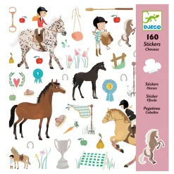 Stickers Chevaux - Djeco
