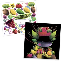 Stickers Djeco Inspired by : Le primeur - Djeco