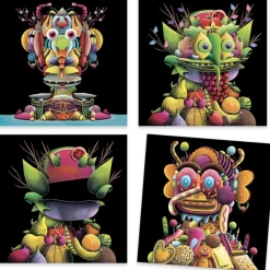 Stickers Djeco Inspired by : Le primeur - Djeco