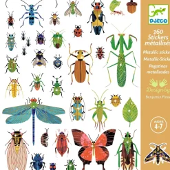 Stickers Métallisés - Microcosmos - Djeco