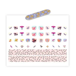 Stickers pour ongles : Plumes - Djeco