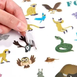 Stickers repositionnables : ANIMAUX - Mideer