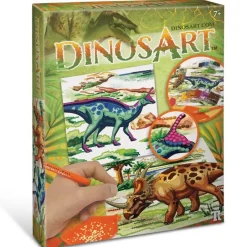 Strass par numéros : Dinosaures - Dinosart