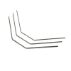Sway Bar Set, 1.0/1.2/1.4mm (3) : 22X-4 - Losi - TLR