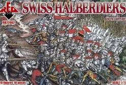 Swiss halberdiers, 16th century - 1:72e - Red Box - Red Box