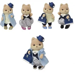 Sylvanian Families 5541 : La valisette de mode et grande soeur chien caramel - Sylvanian Families