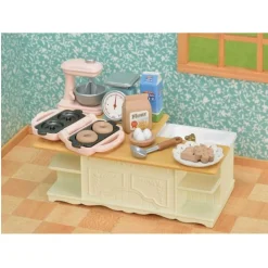 Sylvanian Families 5442 : Ensemble meuble de cuisine et accessoires - Sylvanian Families