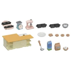 Sylvanian Families 5442 : Ensemble meuble de cuisine et accessoires - Sylvanian Families
