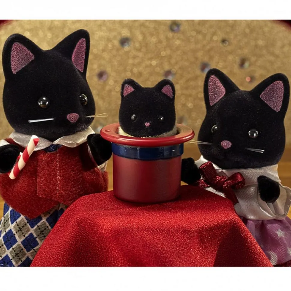 Sylvanian Families 5530 : La famille chat magicien - Sylvanian Families