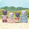 Sylvanian Families 5455 : La famille chat persan - Sylvanian Families