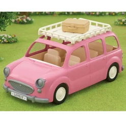 Sylvanian Families 5535 : Le monospace rose et set de pique-nique - Sylvanian Families