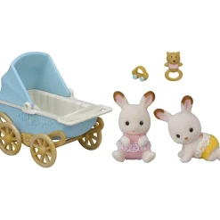 Sylvanian Families 5432 : Les jumeaux lapin chocolat - Sylvanian Families